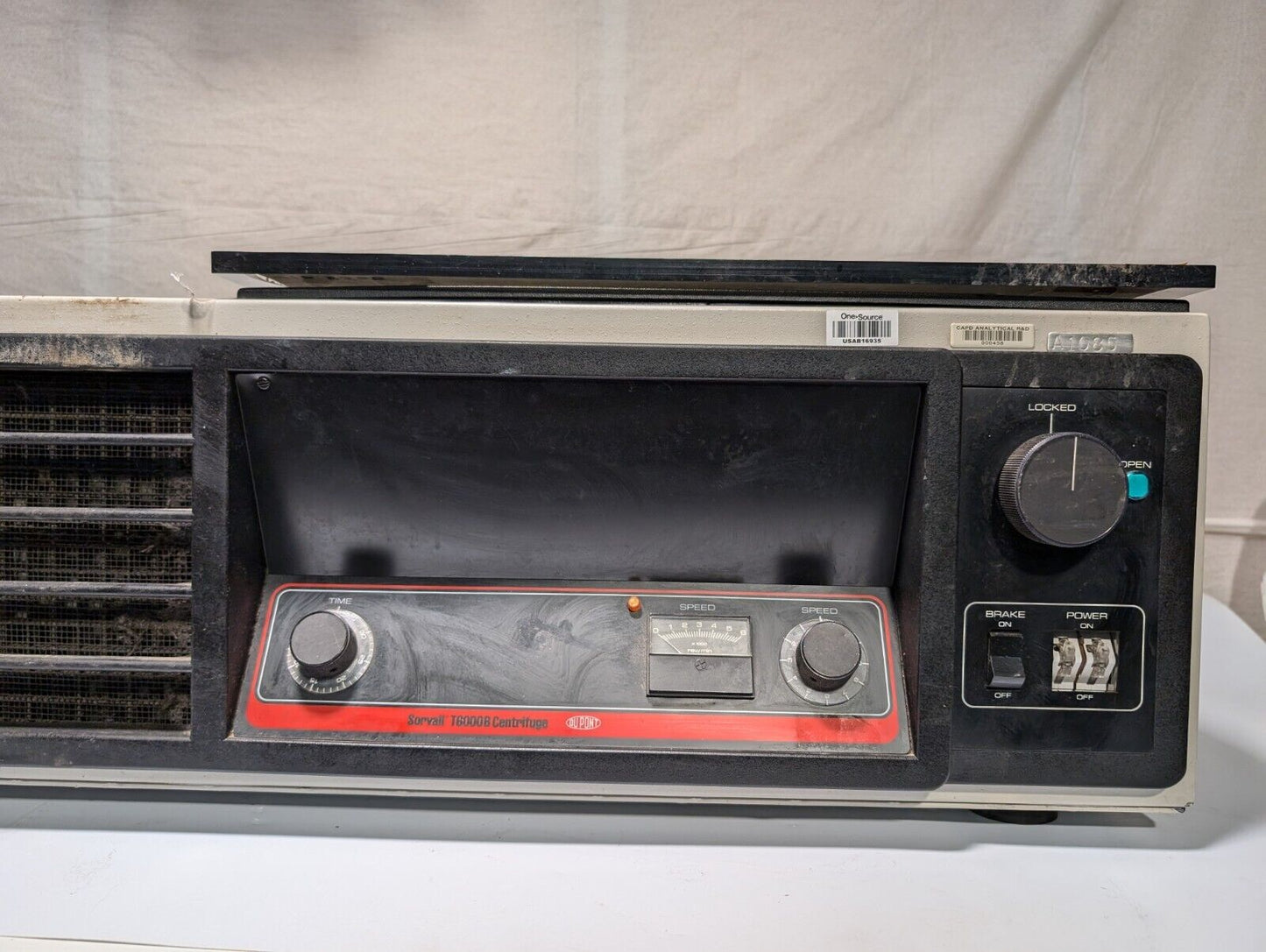 Sorvall T6000B Tabletop Centrifuge 6000RPM 1000W 115VAC 15A 60Hz