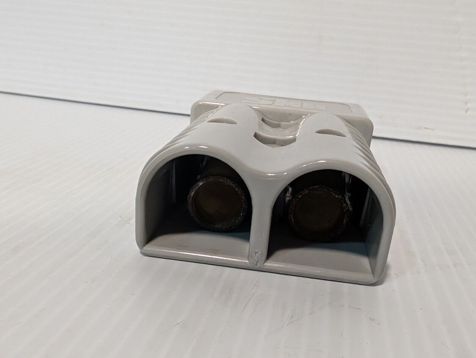 SMH 6A071, SY6320G1, SY350A-600V 2/0 Breakaway Gray Forklift Power Connector