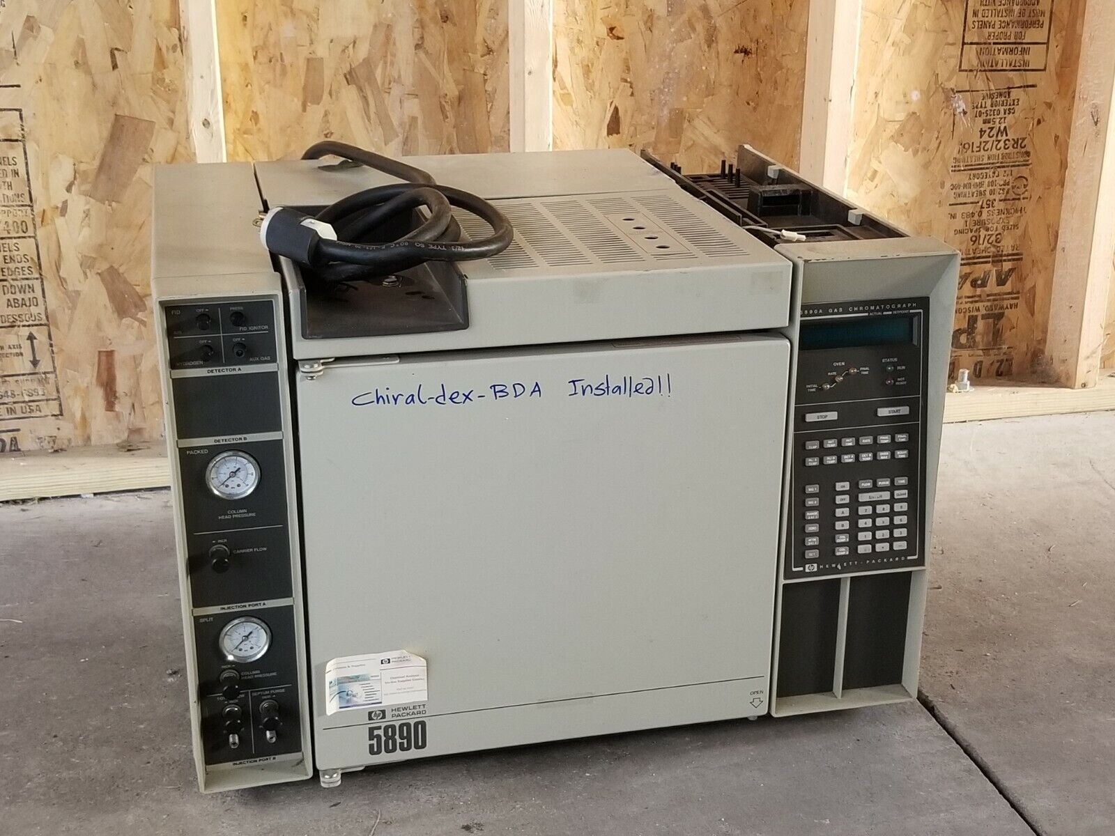 HP 5890a Gas Chromatograph - Free Shipping
