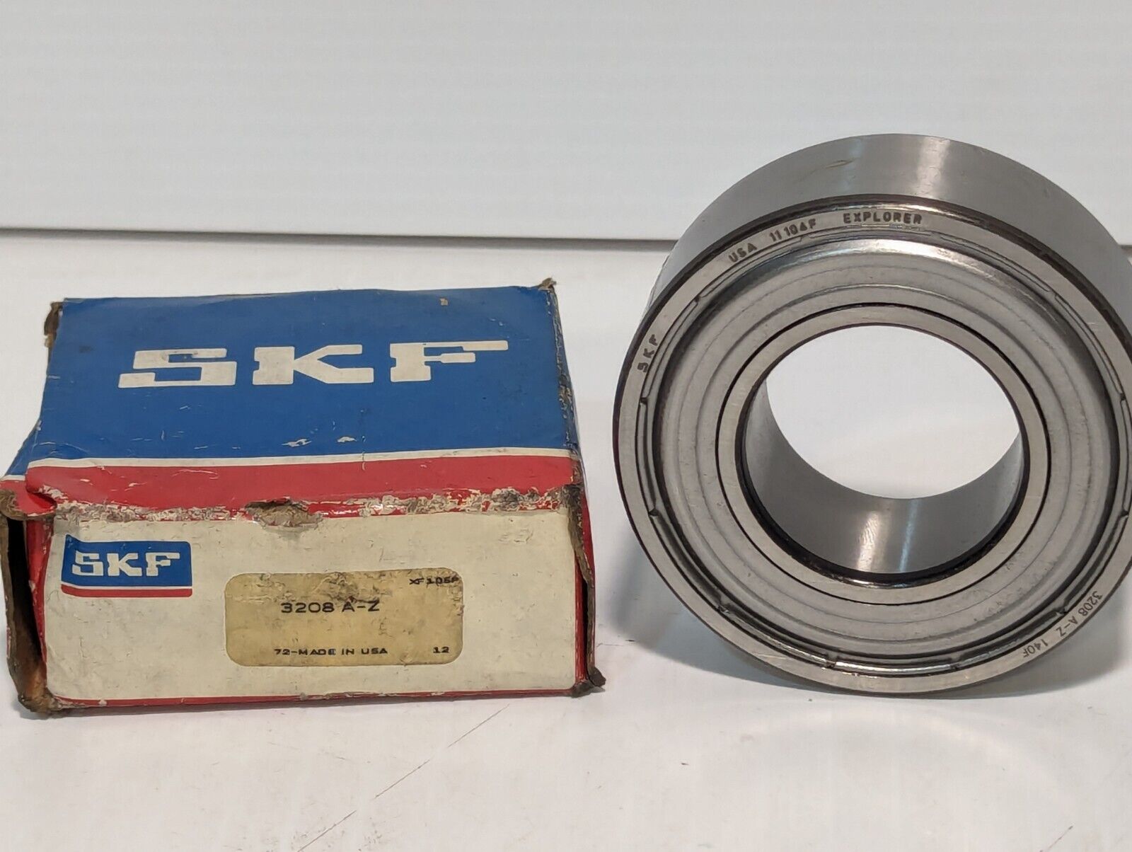 SKF 3208 A-Z Double Row Angular Contact Bearing - Free Shipping