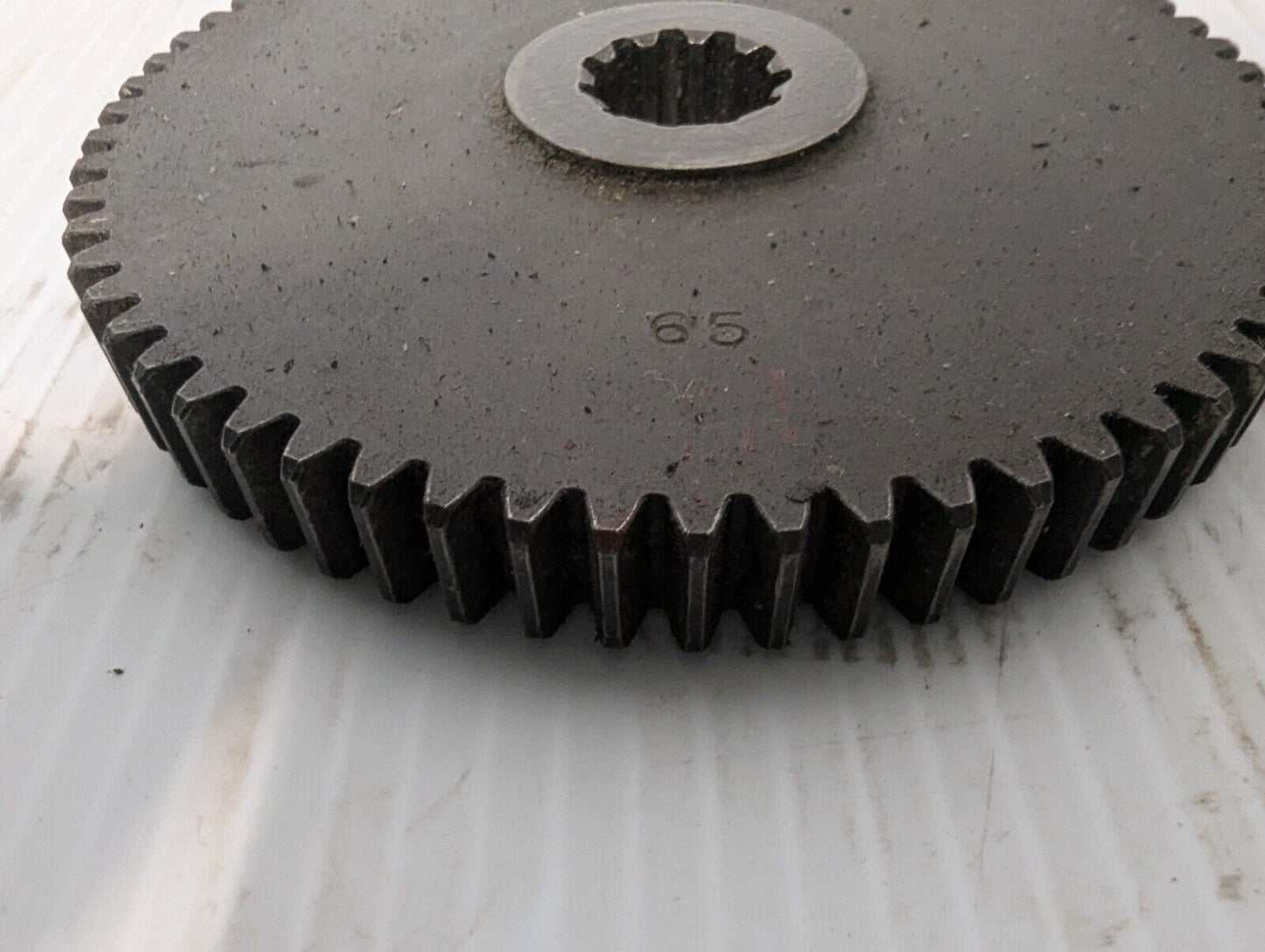 65 Tooth Gear 4.25" Outer Diameter 11 Tooth .75" Bore .5" Thick - Free Shipping