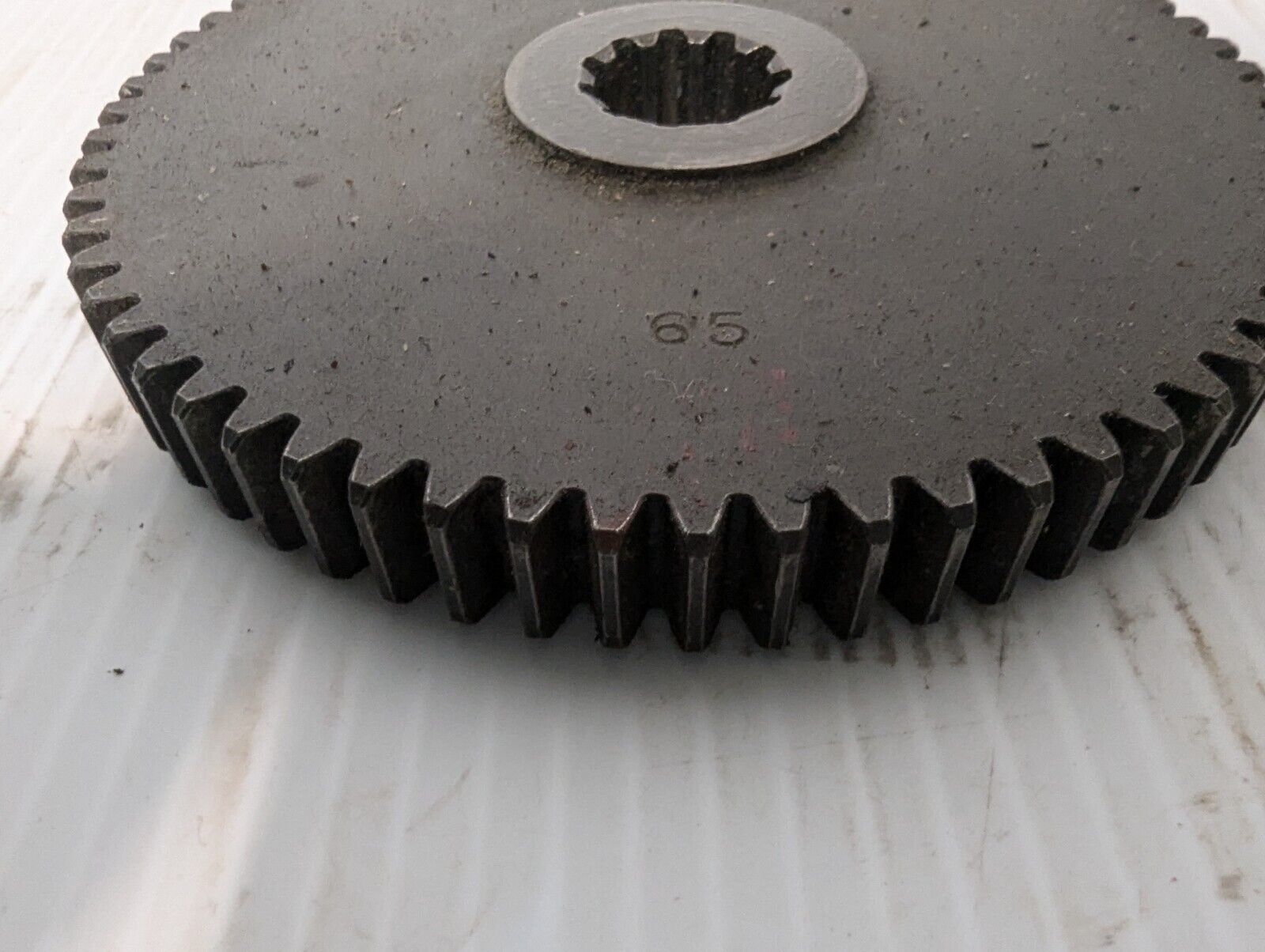65 Tooth Gear 4.25" Outer Diameter 11 Tooth .75" Bore .5" Thick - Free Shipping