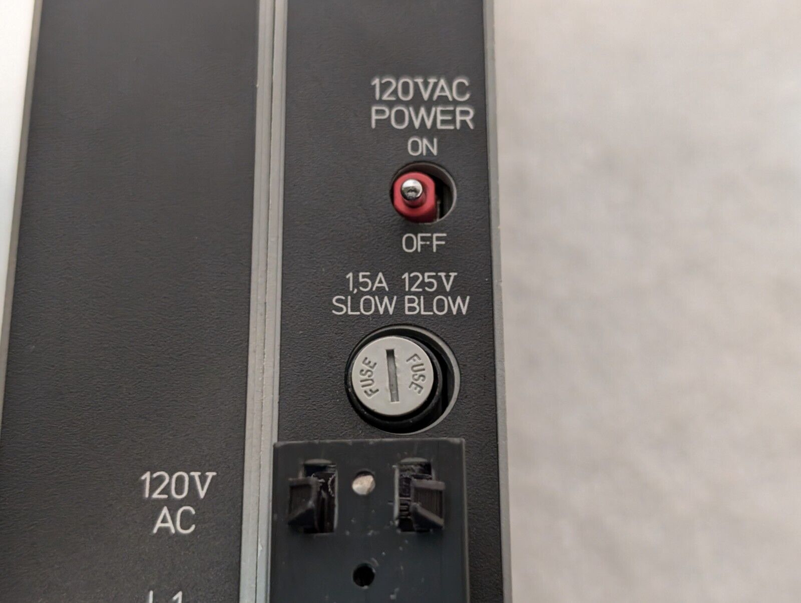 Allen Bradley 1771-P4 Power Supply Module, AC Input: 120VAC, DC Output: 8A