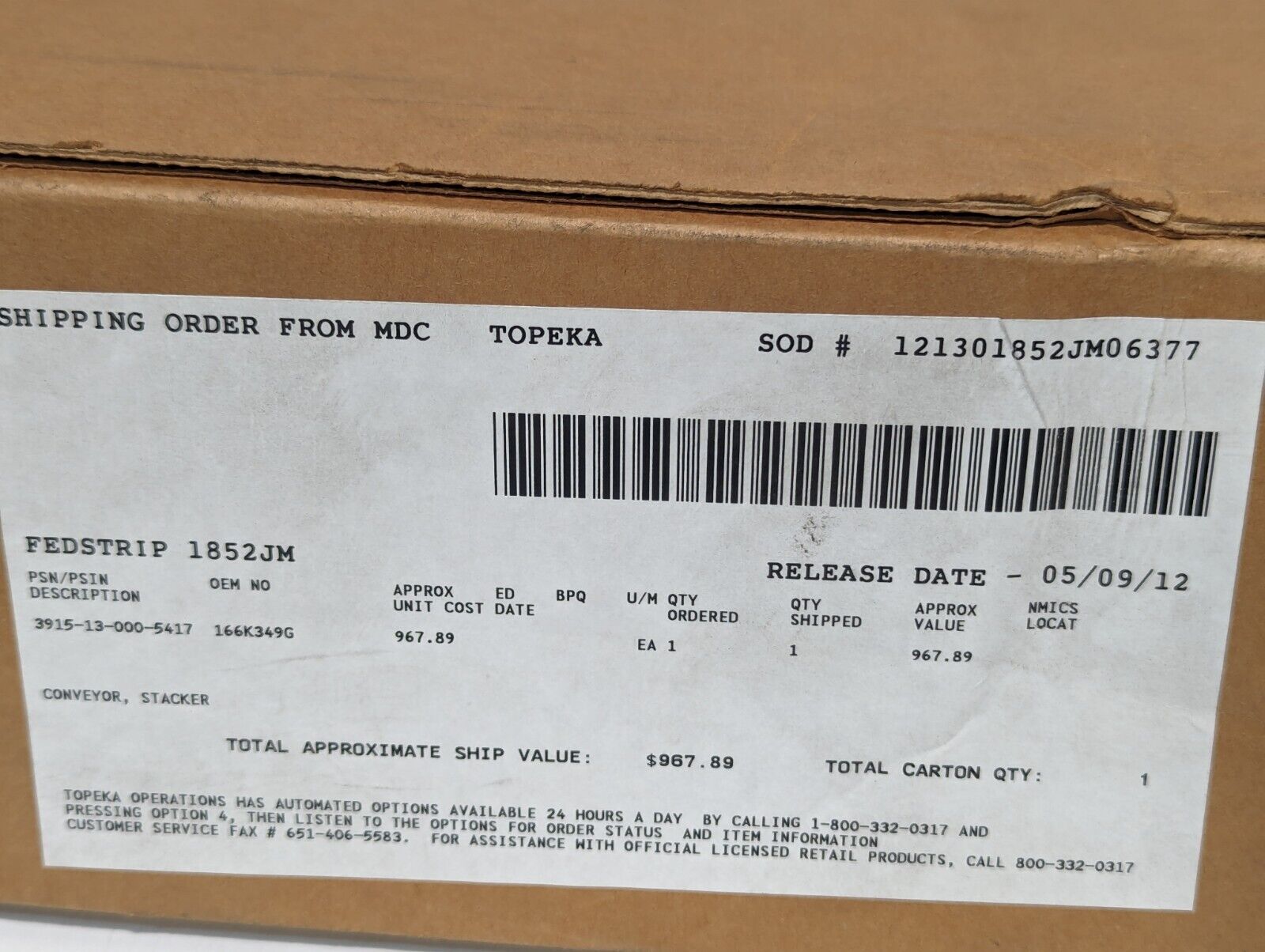 3915-12-000-4793 175K945H01 Wheel Guide - Free Shipping
