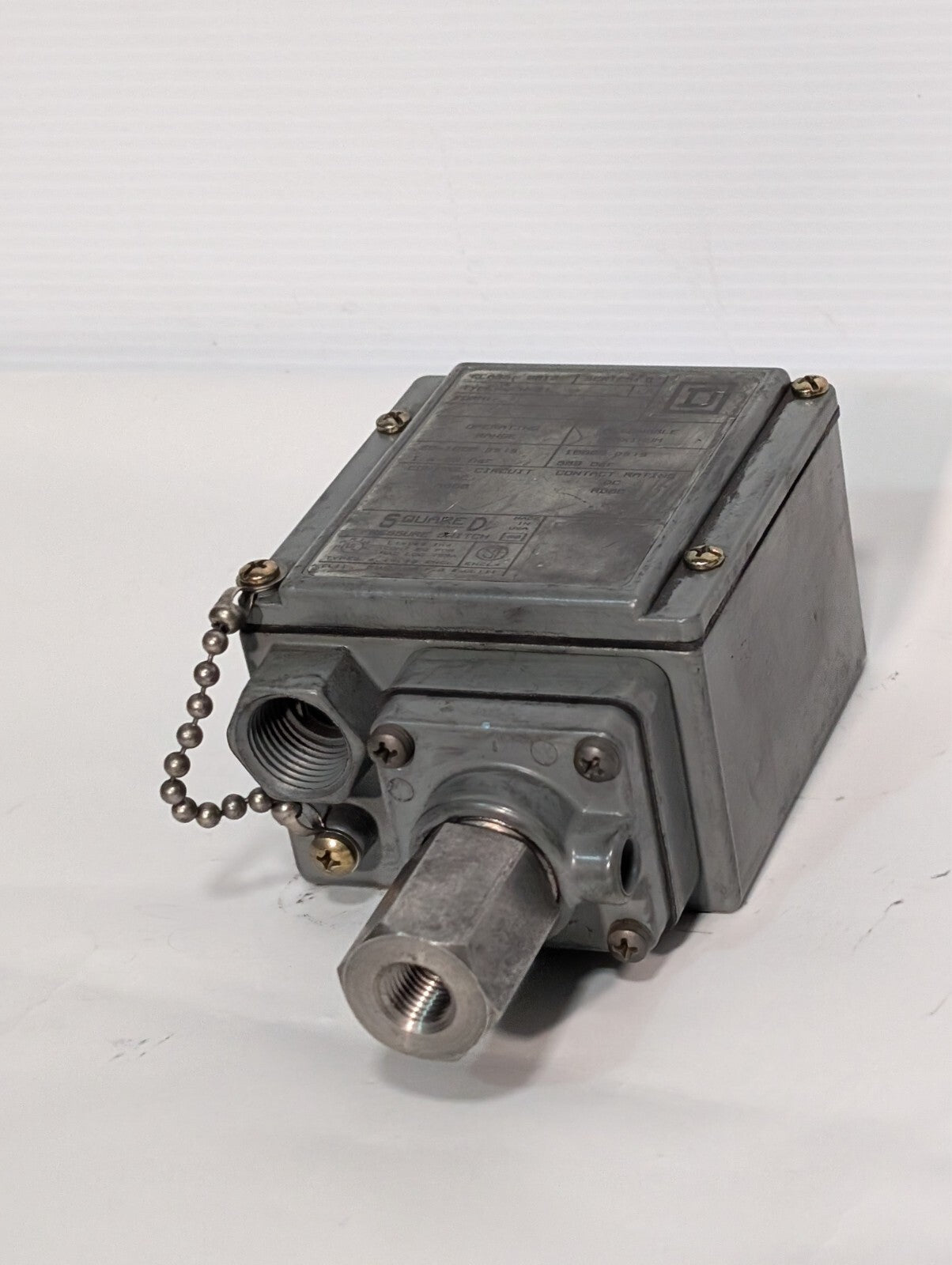 Square D 9012 GCW-21 Pressure Switch / Interrupter Series C 20-1000 psig