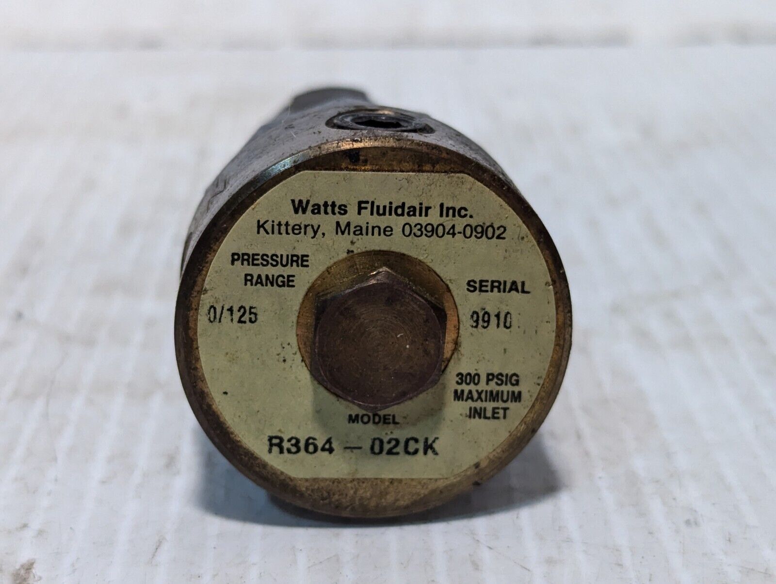 Watts R364-02CK Miniature Pressure Regulator 300 PSIG - Free Shipping