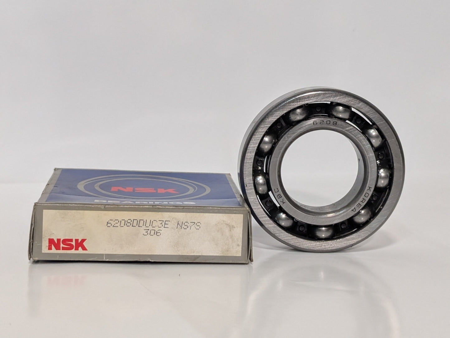 [2] New NSK 6208DDUC3E Deep Groove Ball Bearing