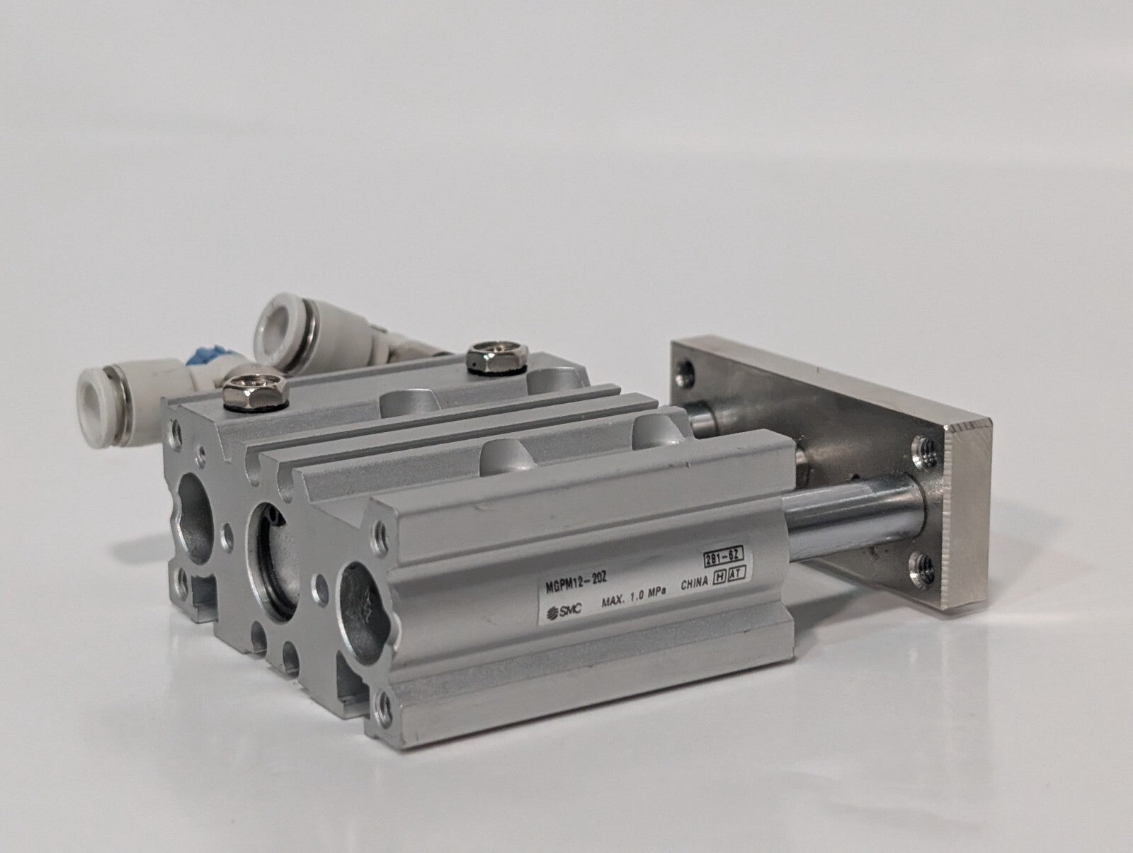 SMC MGPM12-20Z - Guided Cylinder - Slide Bearing Type, 12mm Bore, 20mm Stroke