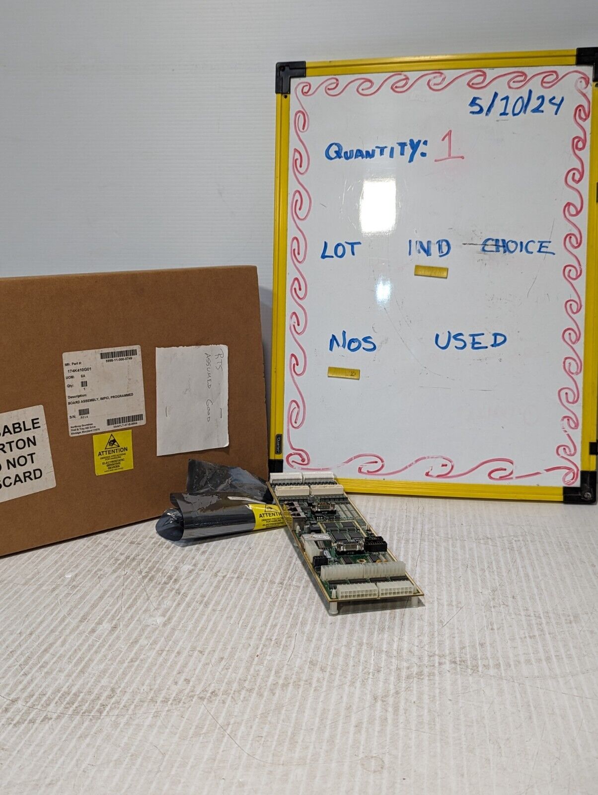 5998-11-000-5749 174K410G01 Impio Programmed Circuit Board