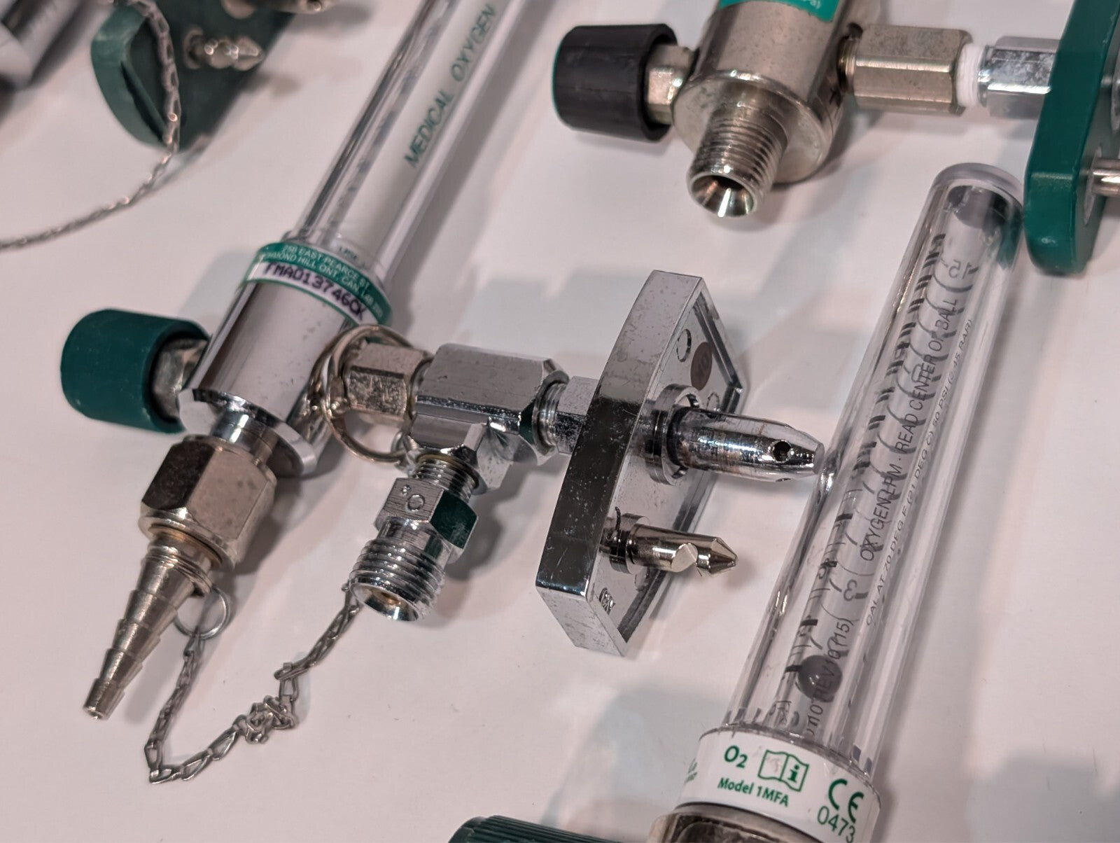 (53) Amvex and Precision Medical 1MFA Oxygen Flowmeters, 0473 0197, 60-80 90 LPM