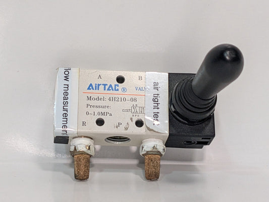 AIRTAC 4H210-08 Actuator Pneumatic 5/2 Way Manual Lever Hand Pull Valve, 4H21008
