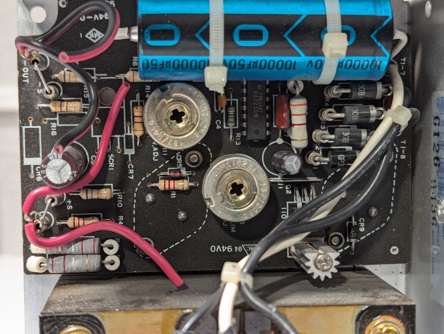 SOLA SLS-24-036 regulated power supply, 24VDC@3.6A out, 100/120/220/230/240VAC