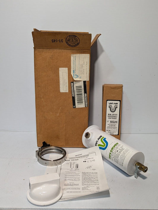 Van Air MD-4/SW Mini Dryer, SG23, for drying compressed air or gas, 4 SCFM@100PS