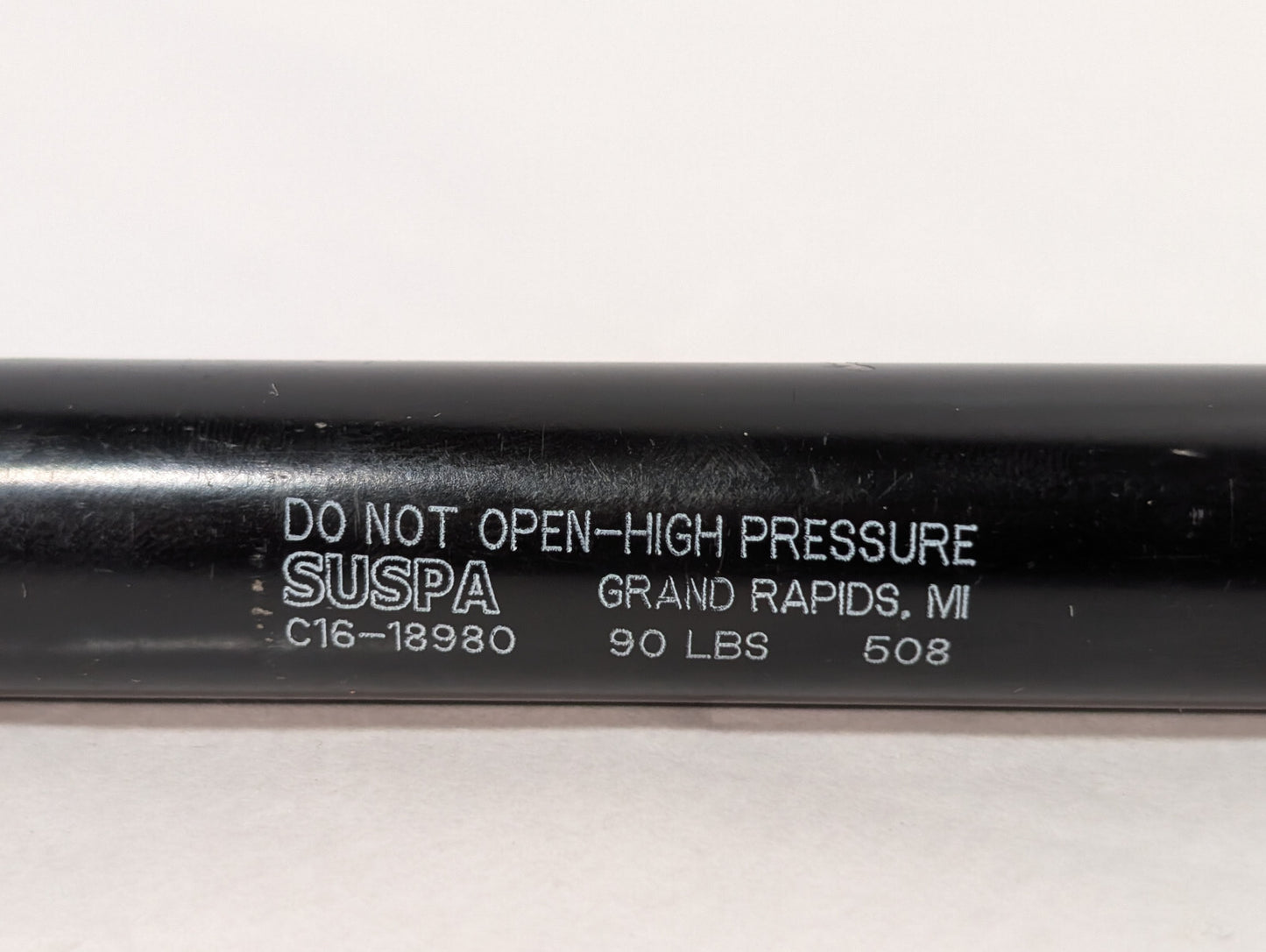 Suspa C16-18980 90Lb. Gas Prop, Strut, Lift Support, Spring, Made in USA