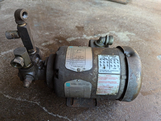 Tuthill 34G204-4696G2 motor, 0.5 HP, 208-230/460VAC, 1725RPM, 3P - Free Shipping