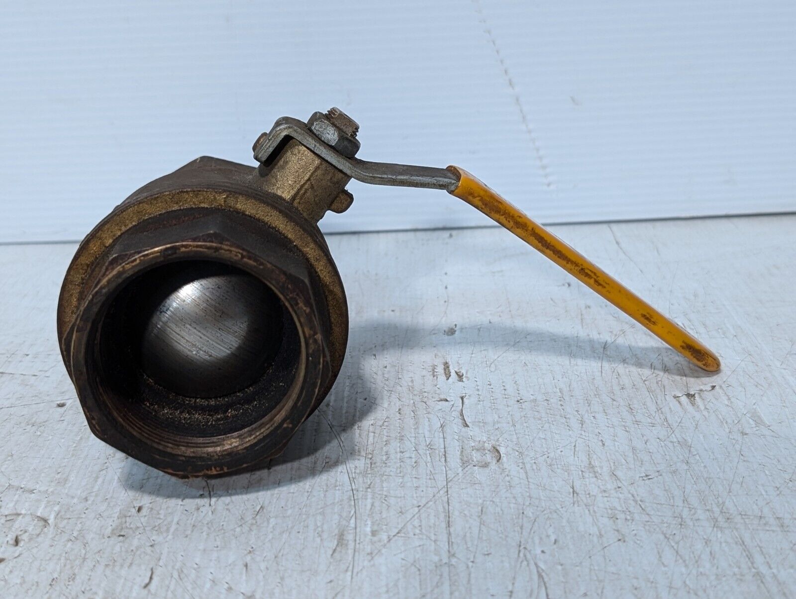 Vintage Full Port Threaded Brass Ball Valve 2" Inch - Free Shipping