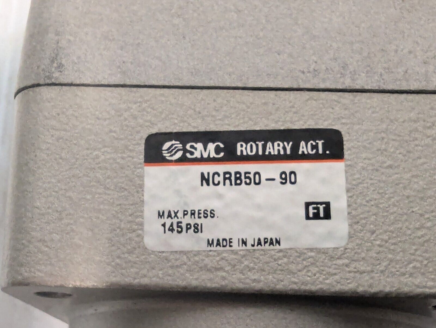 SMC MC NCRB50-90 Rotary Actuator, 1.0MPa, 145psi Max - Free Shipping