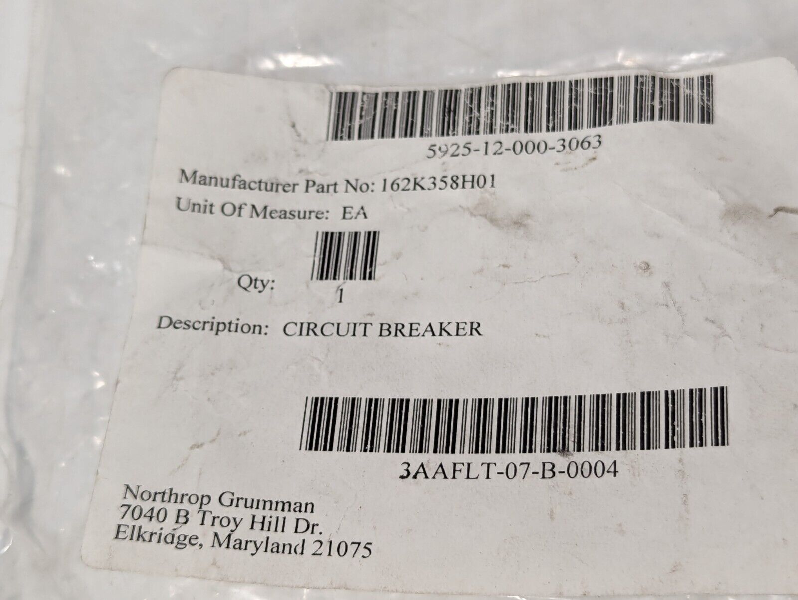 ABB S202UK8A Circuit Breaker, 8A, 240VAC, 2 Pole Unit - Free Shipping