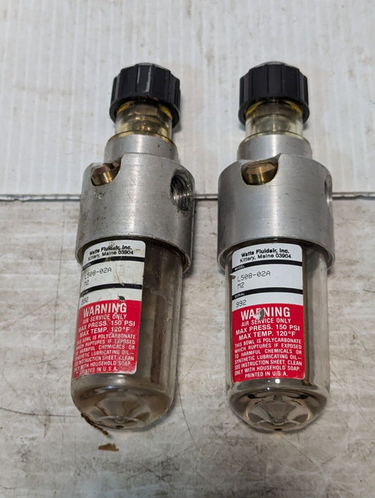 Watts L508-02A M2 Miniature Lubricator Inlet 150 PSI Max - Free Shipping