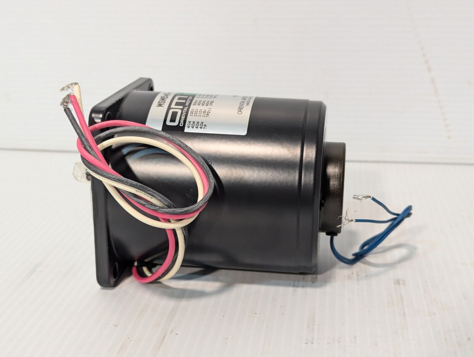 NOS Oriental Motor MSM540-401W Speed Control Motor - Free Shipping+Returns
