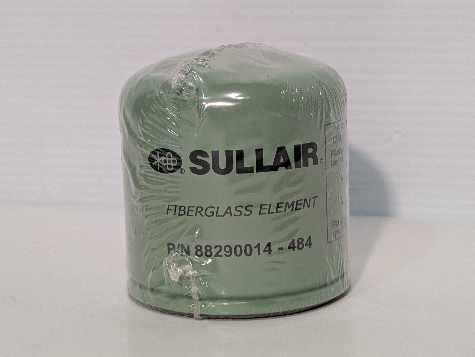 Sullair 88290014-484 Fiberglass Filter Element, Spin-On Assembly