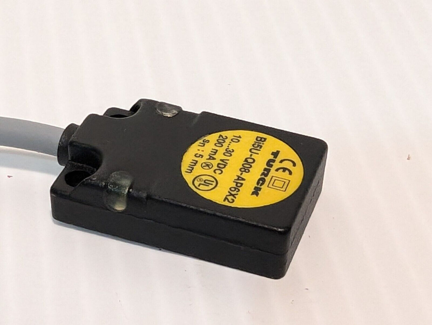 Turck BI 5U-Q08-AP6X2-0.2M-RS 4T Proximity Sensor 20-30VDC 200 mA - Free Ship