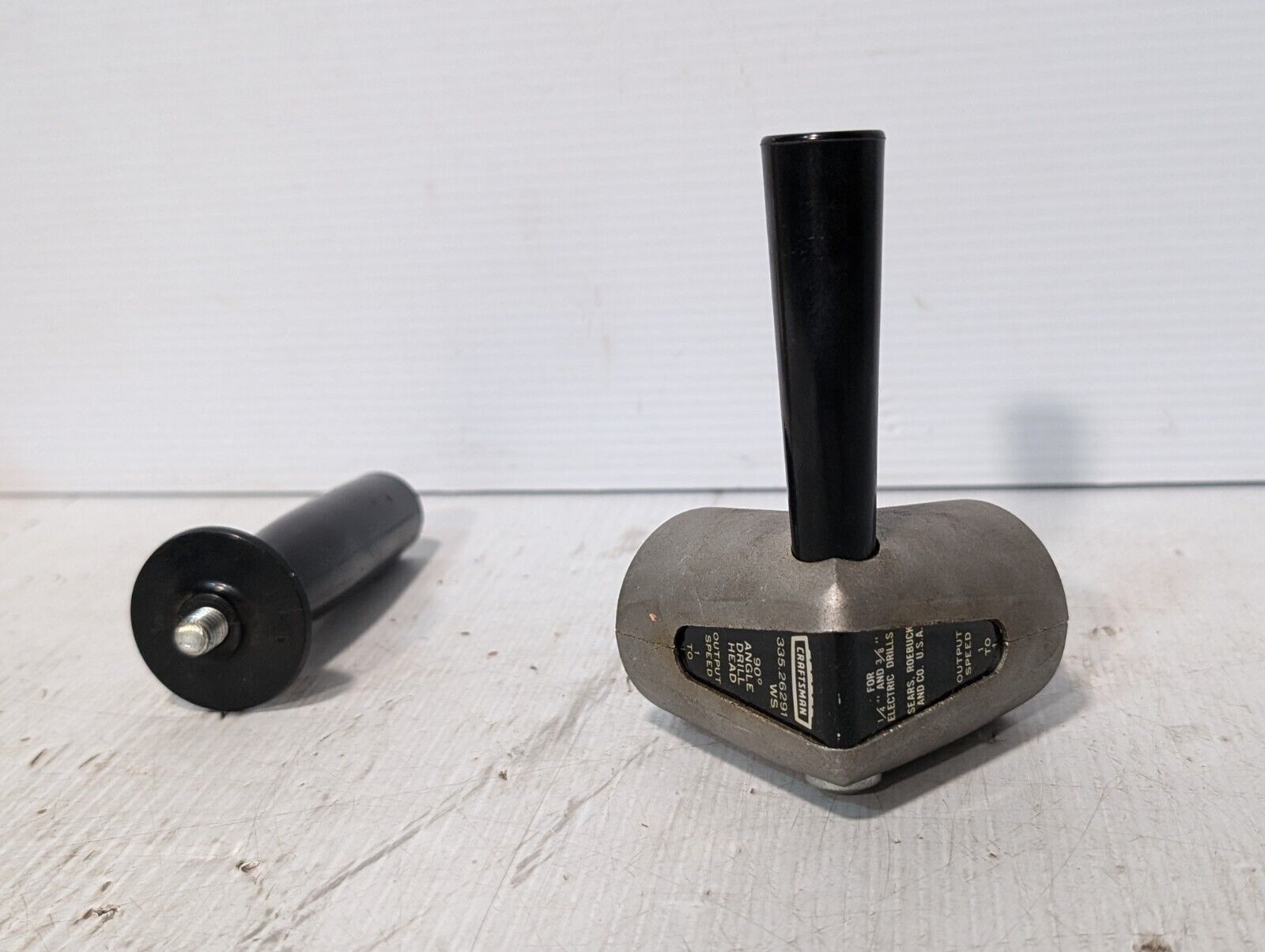 Vintage Sears Craftsman 26291 Angle Head Attachment - Free Shipping+Returns
