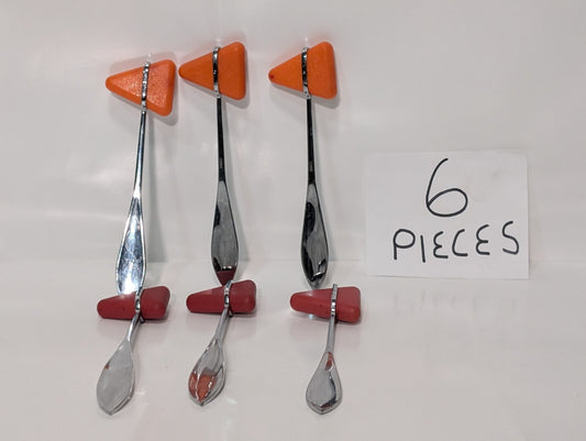 [6] Miltex 1-202 Reflex Hammer - Orange Medical Field Medical Professional