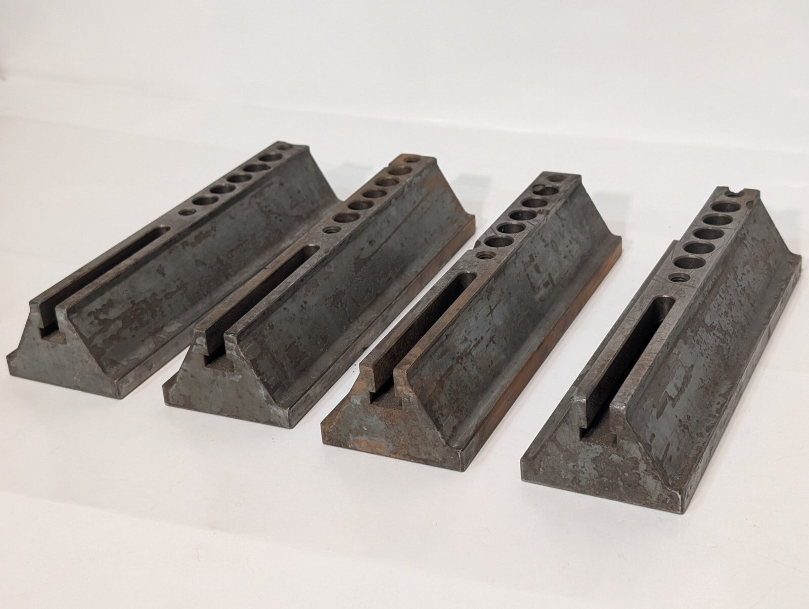 4 Piece Moore Jig Grinder Borer Extension Parallels 2" Tall x 3" Wide x 10" Long