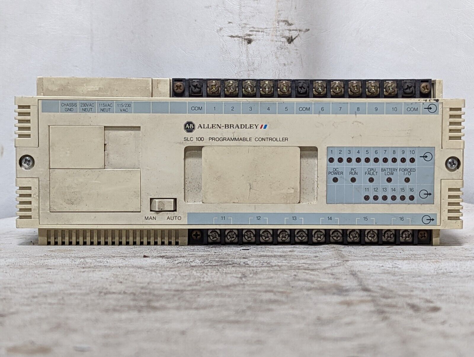 Allen-Bradley SLC 100 programmable controller, processor unit, cat. 1745-LP101