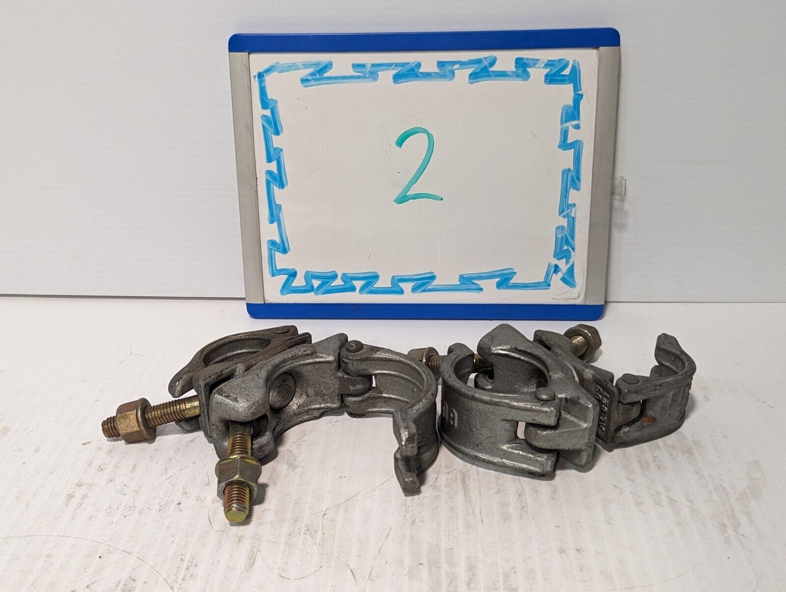 Lot of 2 Unidentified Scaffolding Couplers - Free Shipping