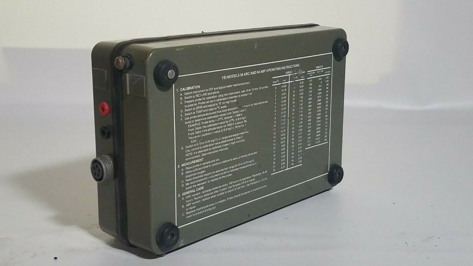 YSI Model 54ARC Dissolved Oxygen meter