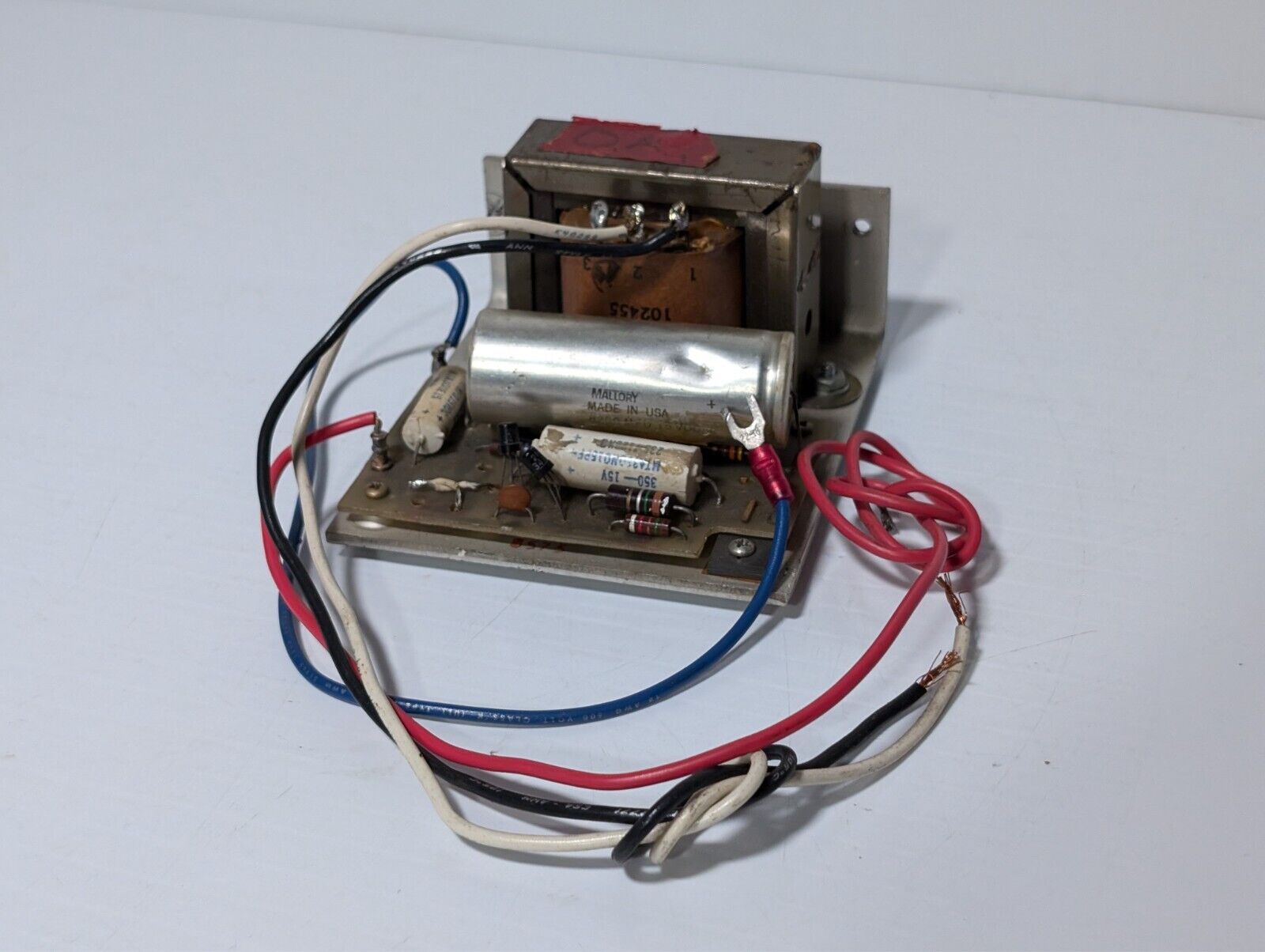 Wanlass DPS-1 regulated power supply, 5/6VDC @3/2.5A out; 105-125VAC, 60Hz, 1 ph