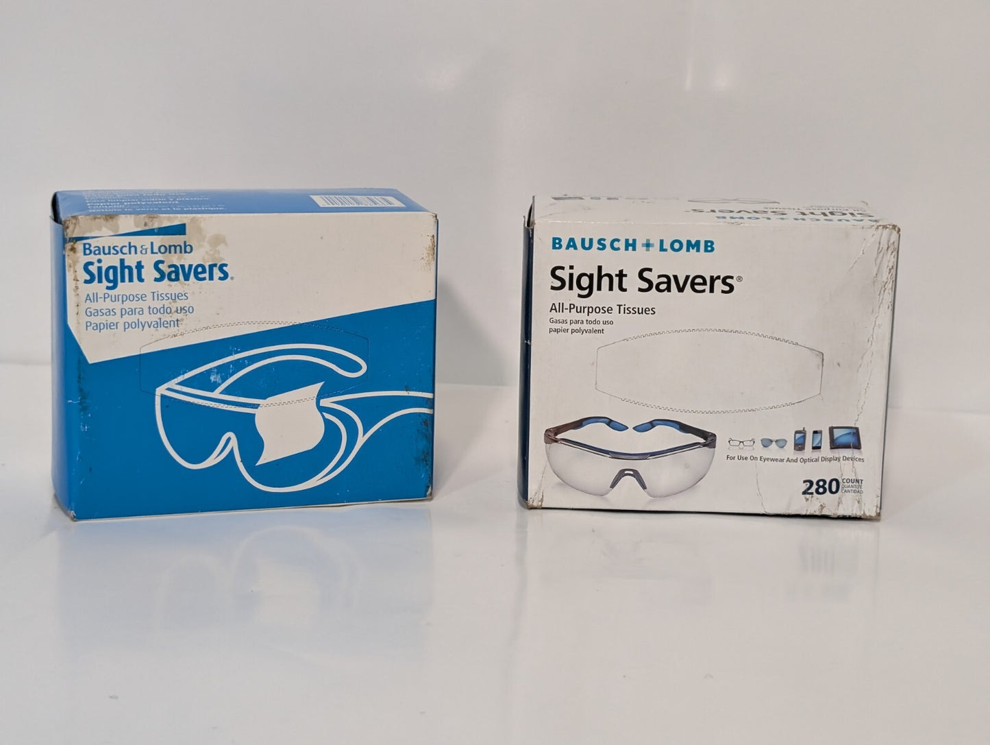 [560] Bausch + Lomb Sight Savers All-Purpose Tissues 2-Packs x 280 Tissues