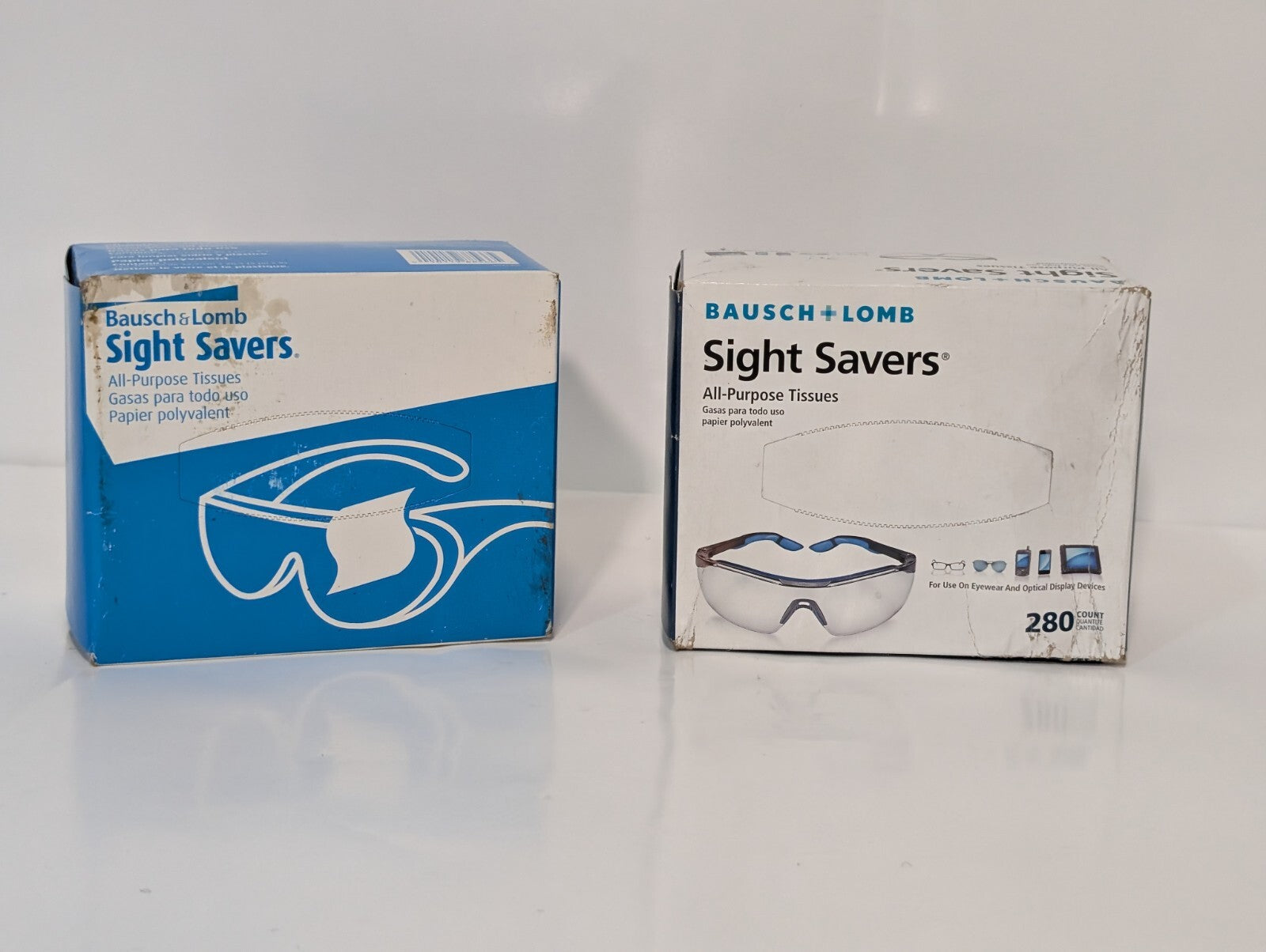 [560] Bausch + Lomb Sight Savers All-Purpose Tissues 2-Packs x 280 Tissues