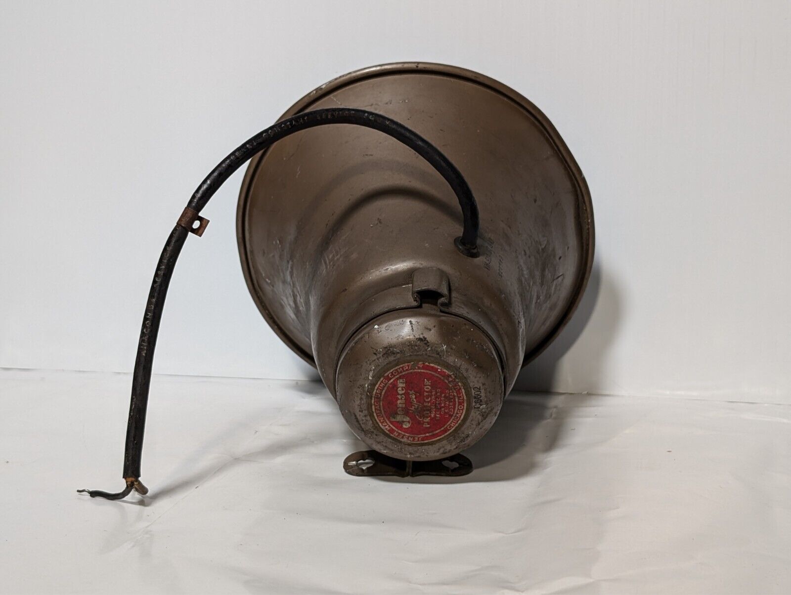 Vintage Jensen Hypex Projector VH-91A-ST-942 Metal Loud Speaker