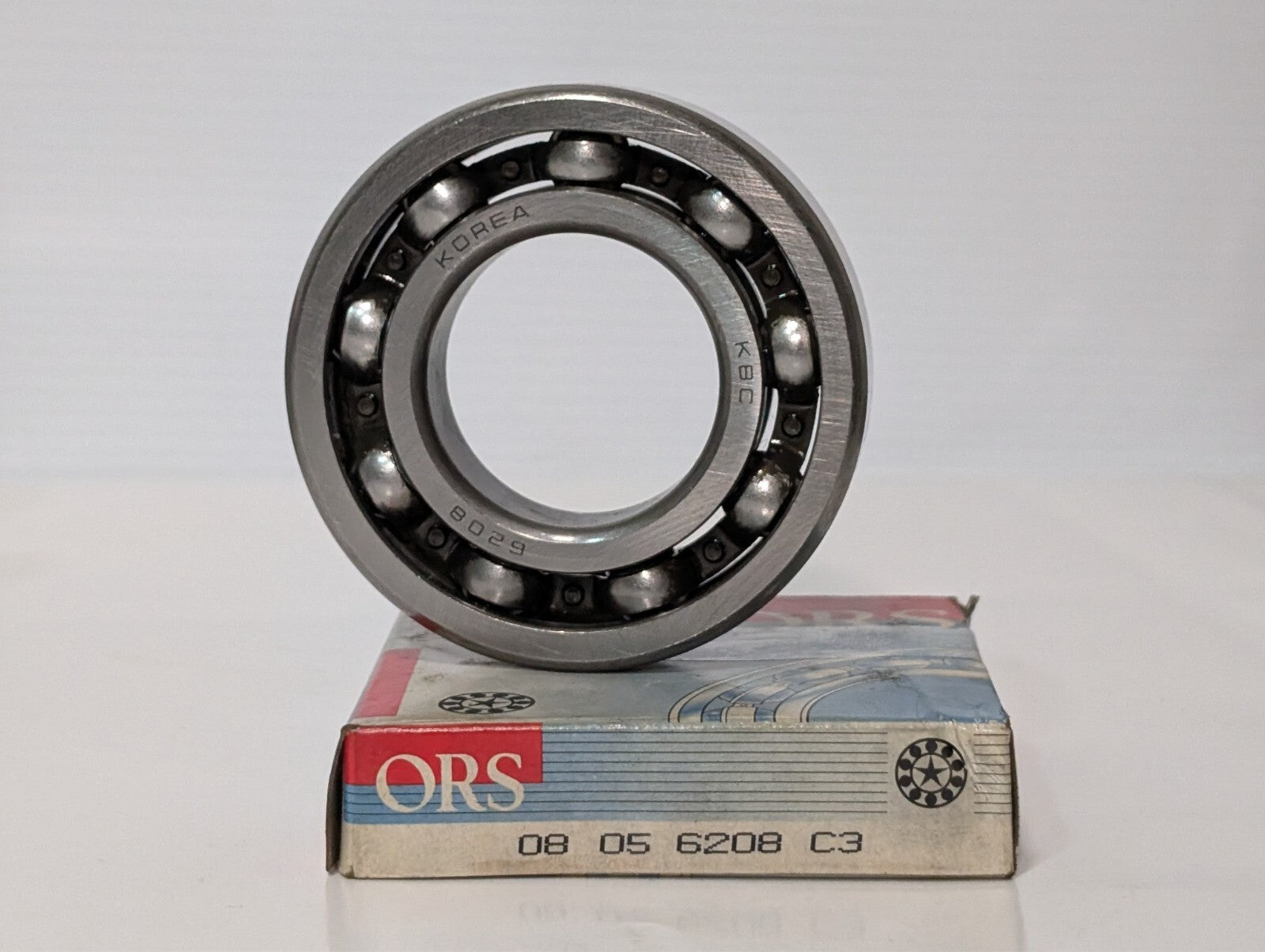 (3) KBC 6208 C3 Deep Groove Ball Bearing 40x80x18