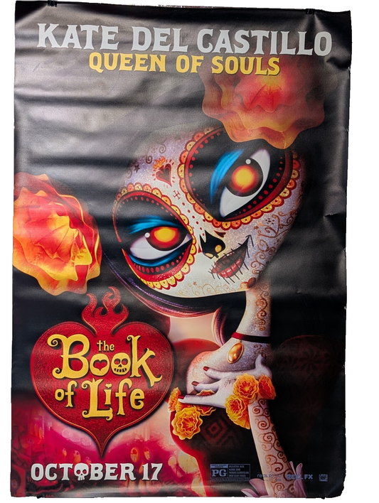 The Book of Life Bus Stop La Muerte Animated Movie Poster Ad Memorabilia