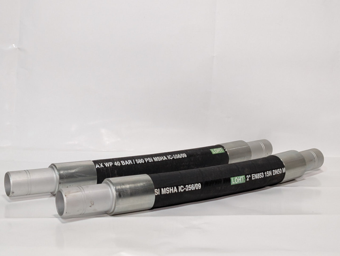 (1) Hydraulic Hose 2" LOHT EN853 1 SN DN 50, 40 BAR / 580 PSI, MSHA IC-256/09