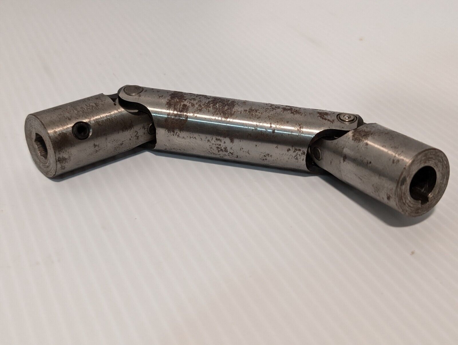 Lot of 4 Connecting Universal Joints, plus other item as pictured -Free Shipping