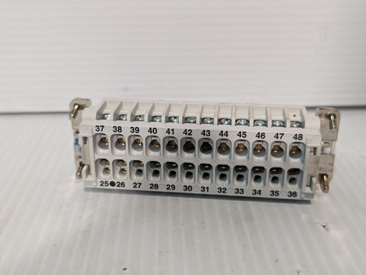 Thomas & Betts FS148B Terminal Insert Female 48 Position 20-14AWG - Free Ship