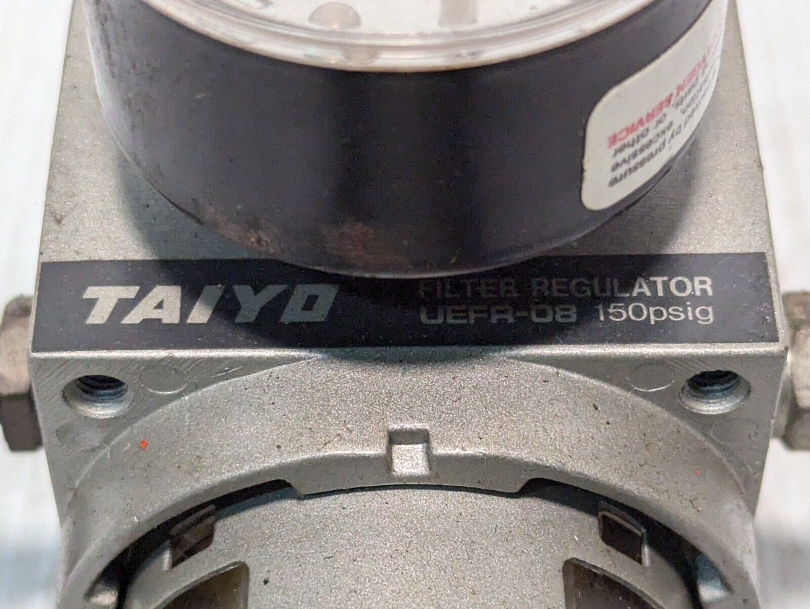 Taiyo UEFR-08 Filter Regulator 150psig - Free Shipping
