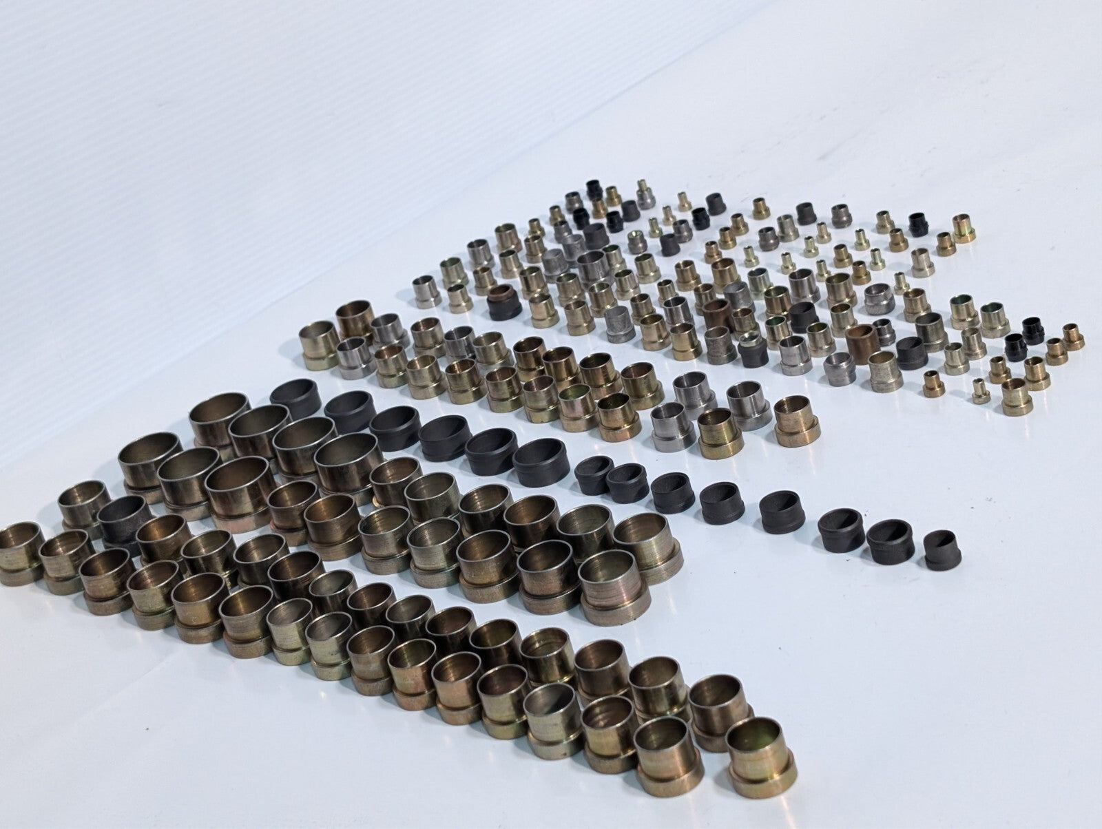(196) Reducers Bushings Compression Inserts Adaptors Fittings Hydraulic Press