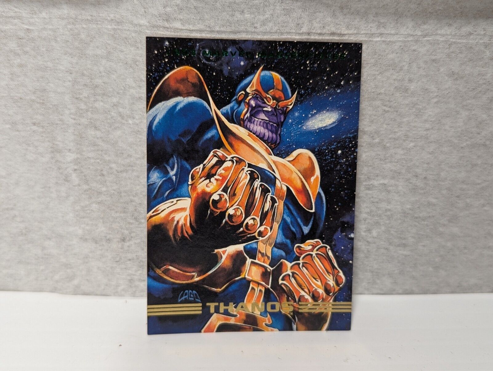 16 Vintage Marvel MCU and Baseball Trading Cards Batman Nolan Ryan Thanos Wasp
