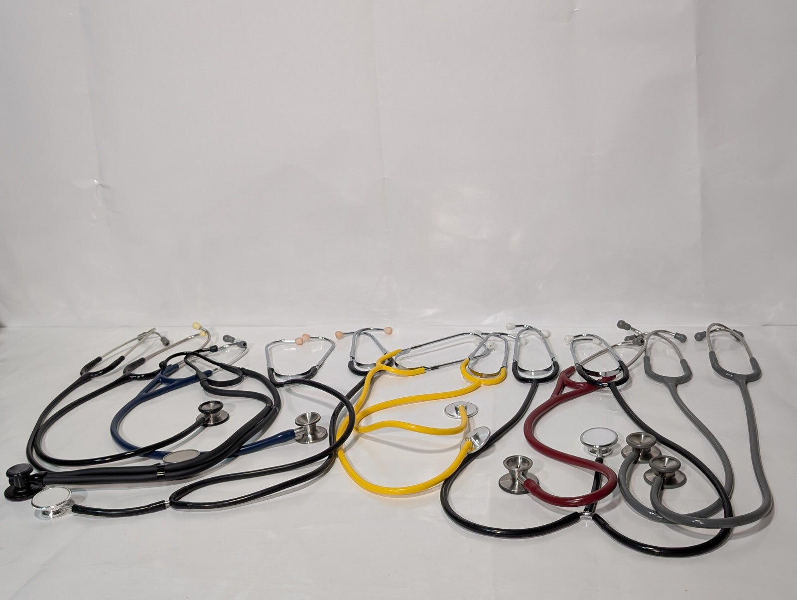 [19] Stethoscopes Assorted Incld. ADC Adscope 603 3M Littmann Cardiology III IV