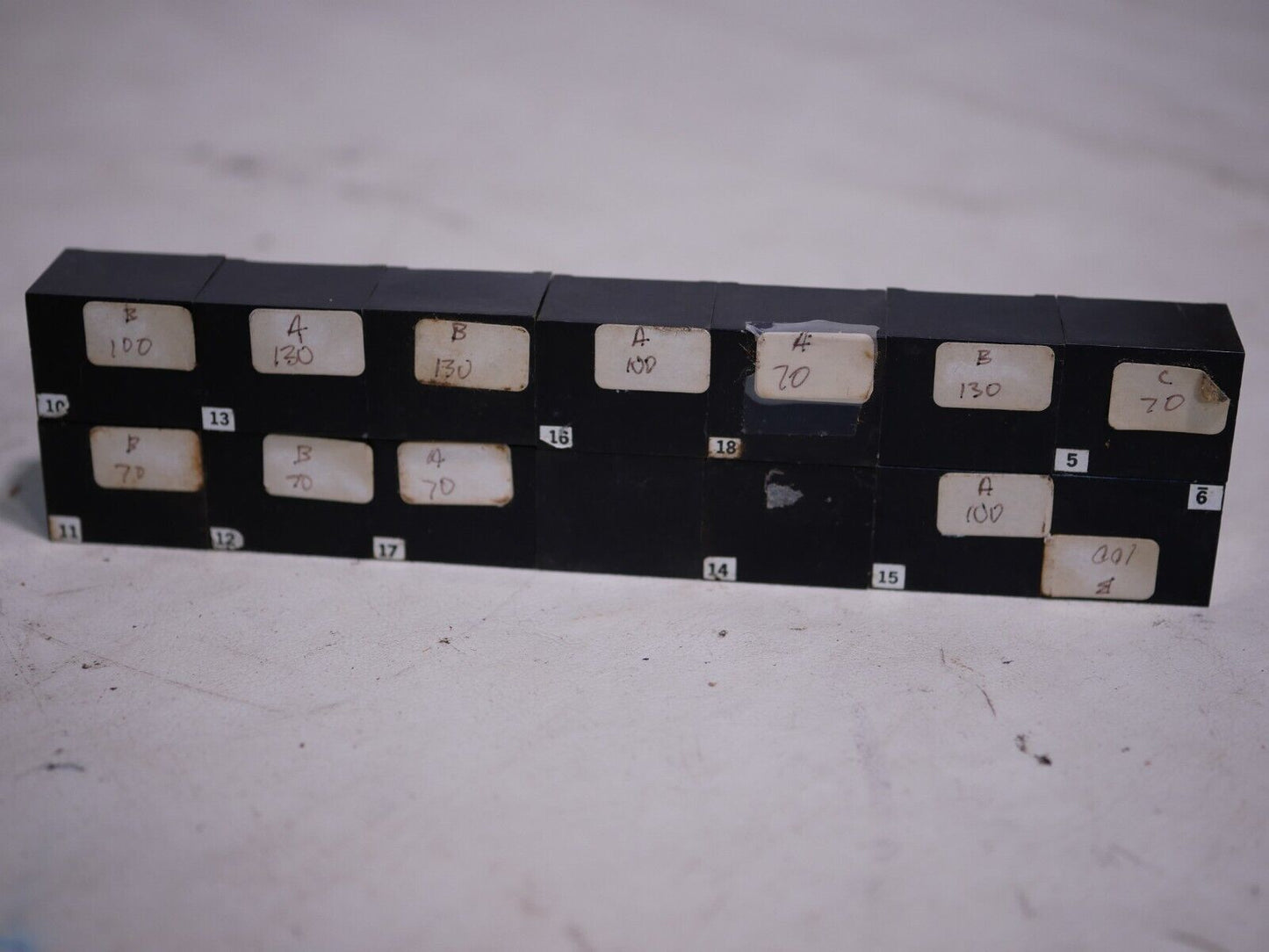Lot of 14 Sprague 11Z3201 pulse transformer with a 2:1 ratio