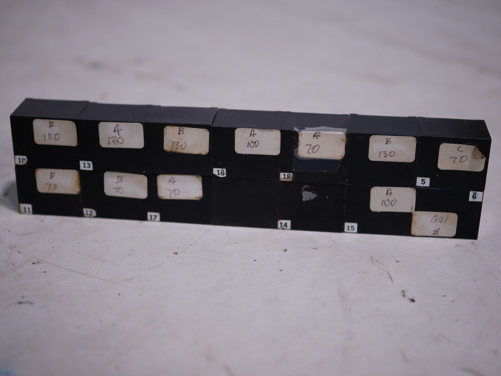Lot of 14 Sprague 11Z3201 pulse transformer with a 2:1 ratio