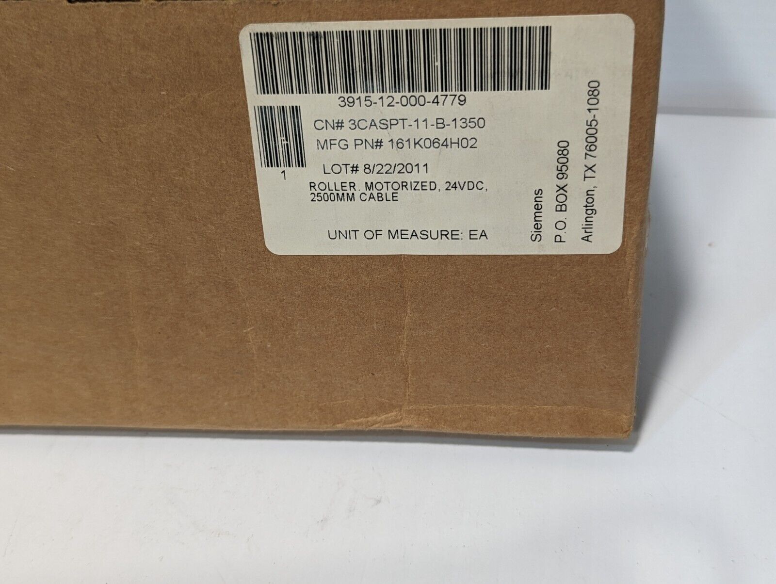 Itoh Power Moller Motorized 24VDC 2500mm Cable, PM486FE-45-442-D-024-P2-OS