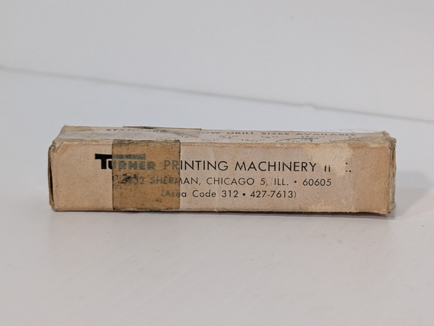 [4] Turner Super Speed Standard Hollow Drill Style A 1/8", 7/16" Meaden-A 7116