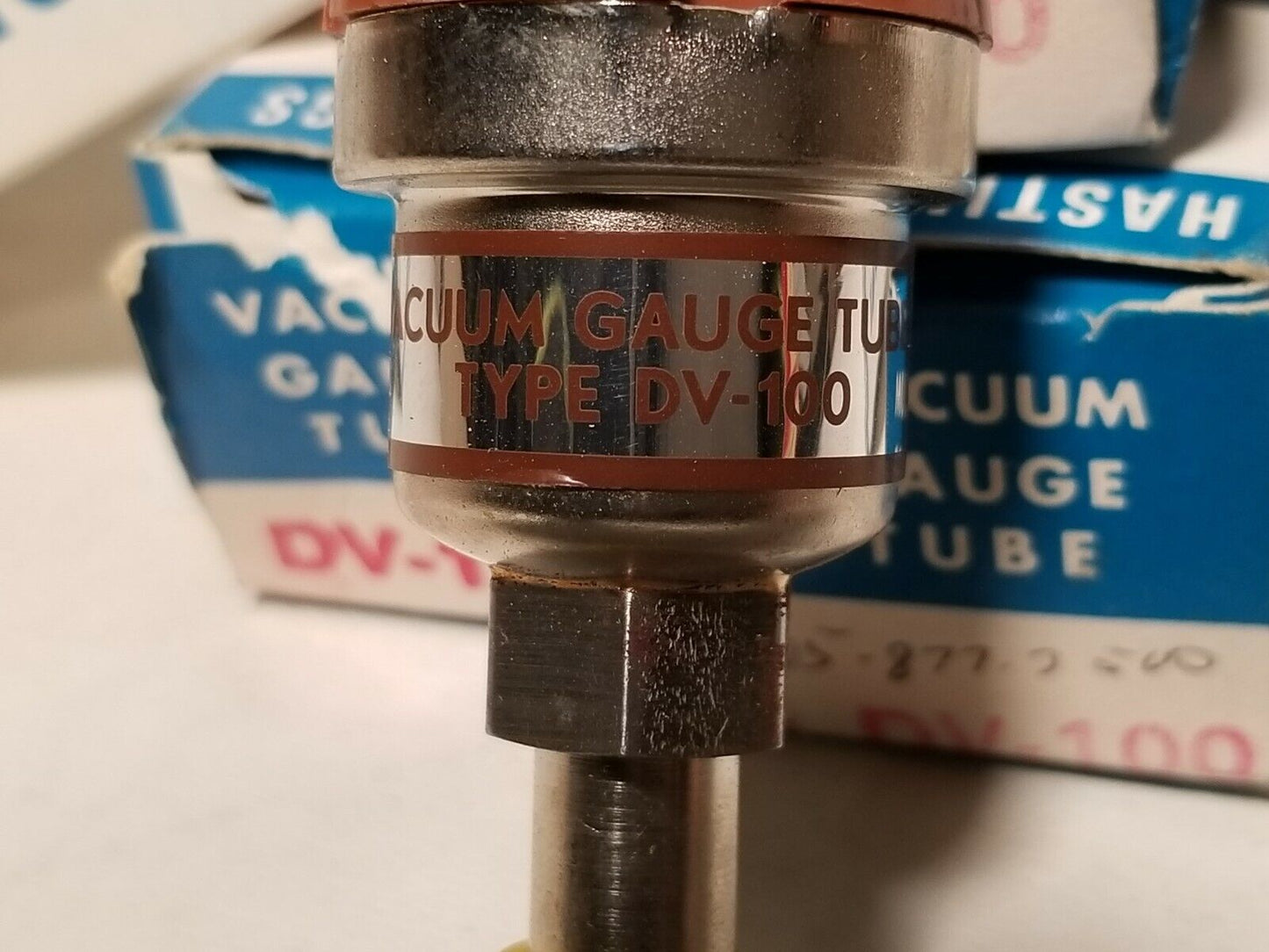 Teledyne Hastings-Raydist vacuum gauge tube, DV-100